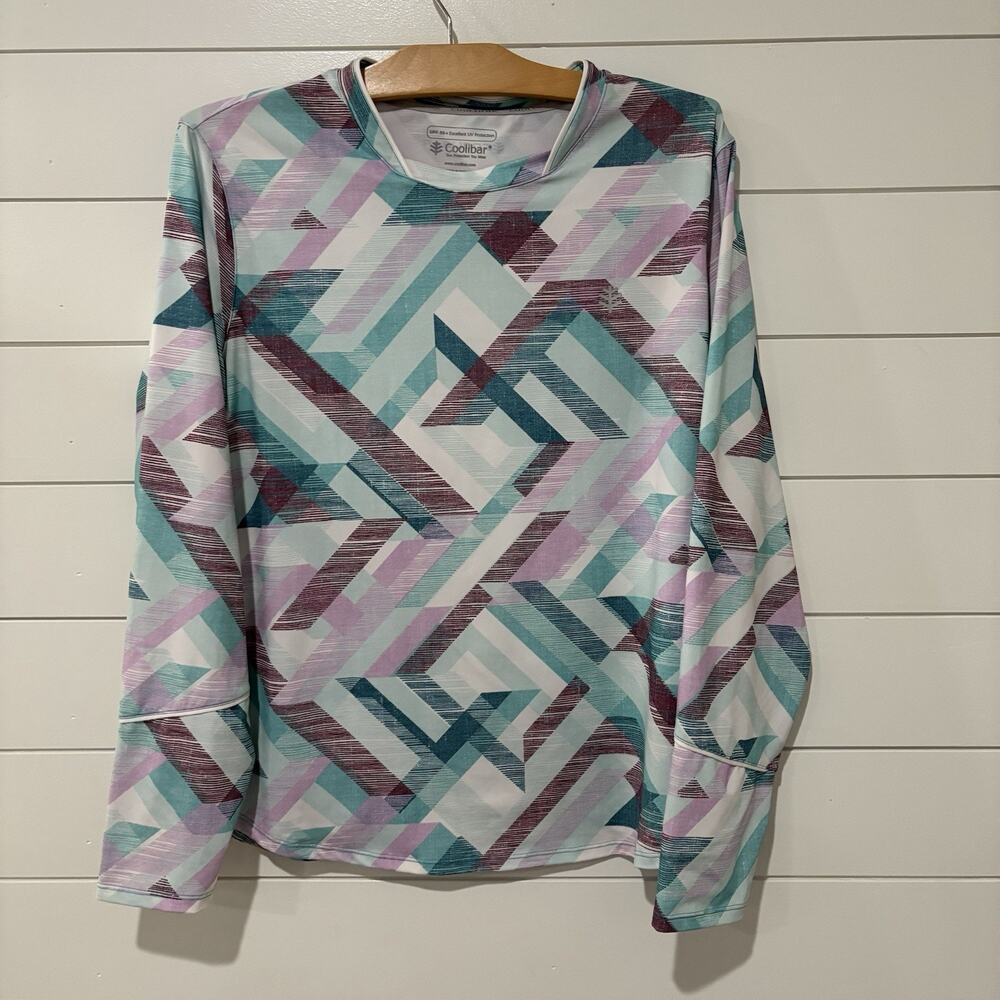 Coolibar | Top Rash Guard Swim Sun Protection Long Sleeve UPF 50+ Size XL